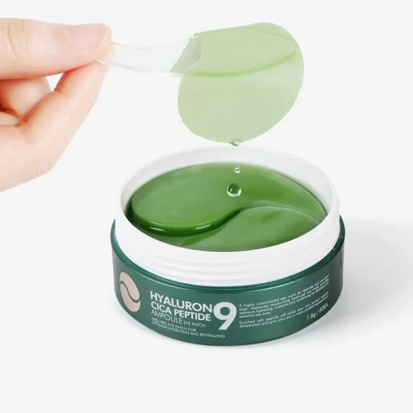 Medi-Peel Hyaluron Cica Peptide 9 Ampoule Eye Patch  Успокаивающие гидрогелевые патчи с пептидами 