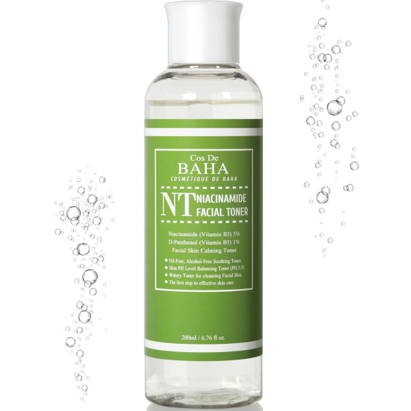Cose De Baha Niacinamide Toner Тонер для проблемной кожи с ниацинамидом 